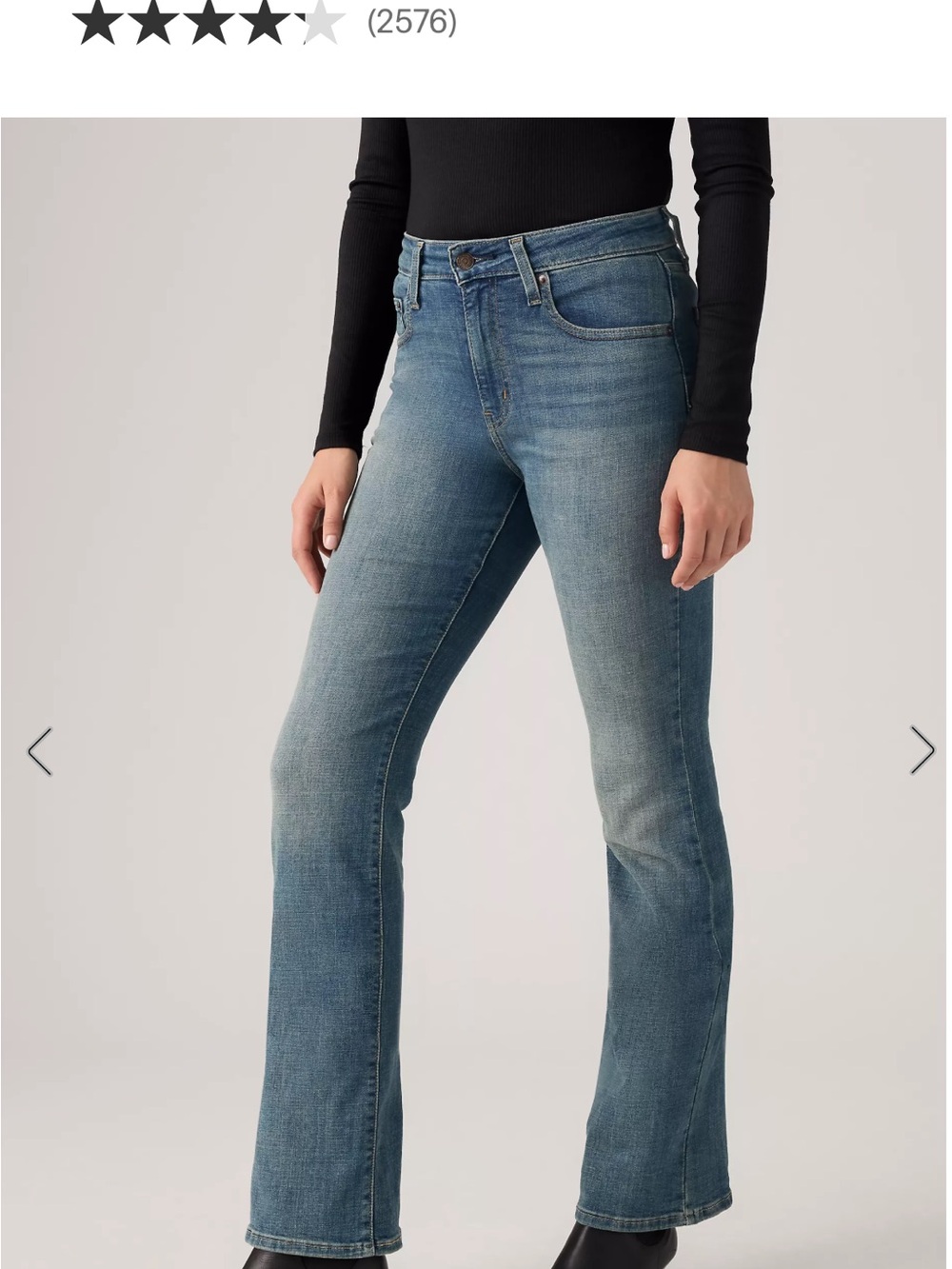 725 High Rise Bootcut Women's Jeans 29X32